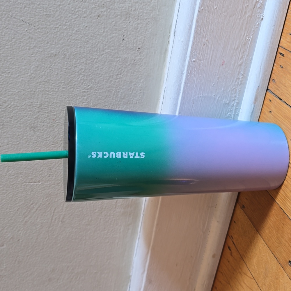 Starbucks, 2022 Summer Prism Spray Ombre, Stainless Steel, Venti Tumbler 24 oz.